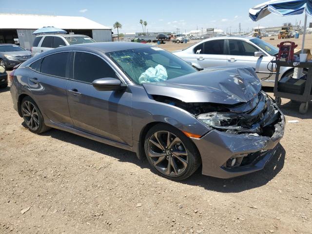 2HGFC2F86LH575800 - 2020 HONDA CIVIC SPORT 银色 照片 4