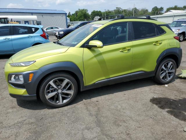 KM8K3CA55KU329828 - 2019 HYUNDAI KONA LIMITED GREEN photo 1