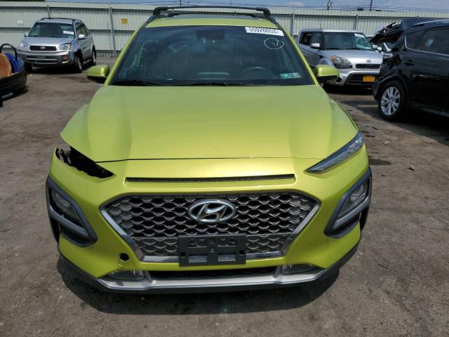 KM8K3CA55KU329828 - 2019 HYUNDAI KONA LIMITED GREEN photo 5