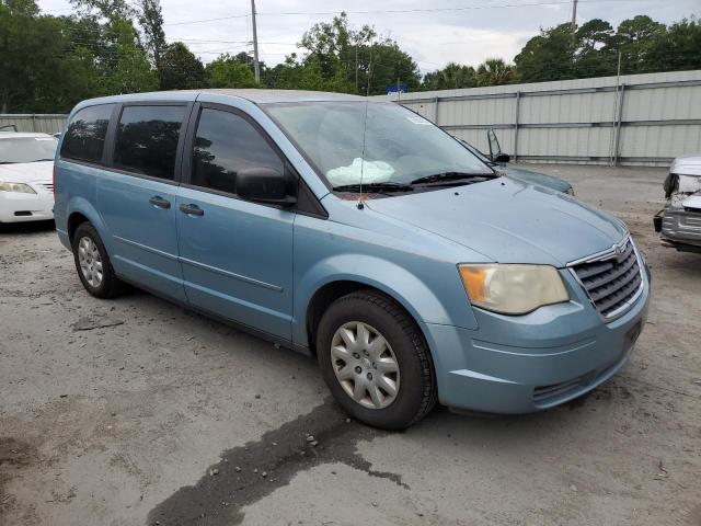 2A8HR44H18R141038 - 2008 CHRYSLER TOWN & COU LX BLUE photo 4