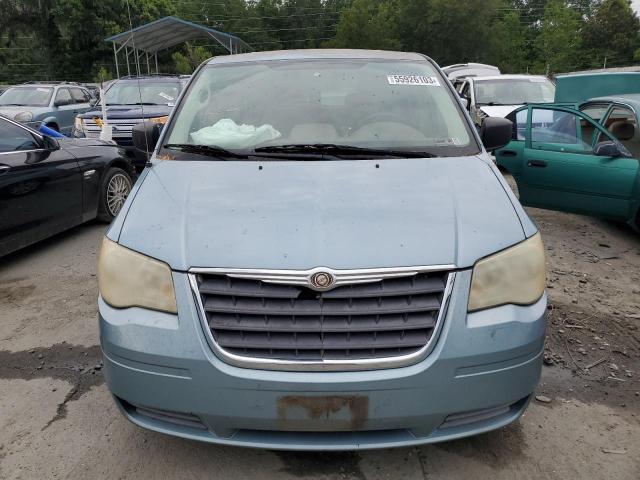 2A8HR44H18R141038 - 2008 CHRYSLER TOWN & COU LX BLUE photo 5