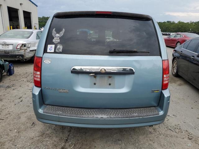 2A8HR44H18R141038 - 2008 CHRYSLER TOWN & COU LX BLUE photo 6