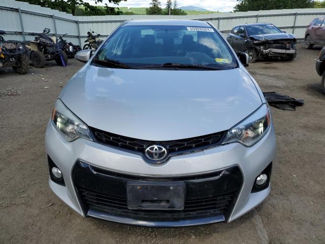 2T1BURHEXGC588071 - 2016 TOYOTA COROLLA L SILVER photo 5