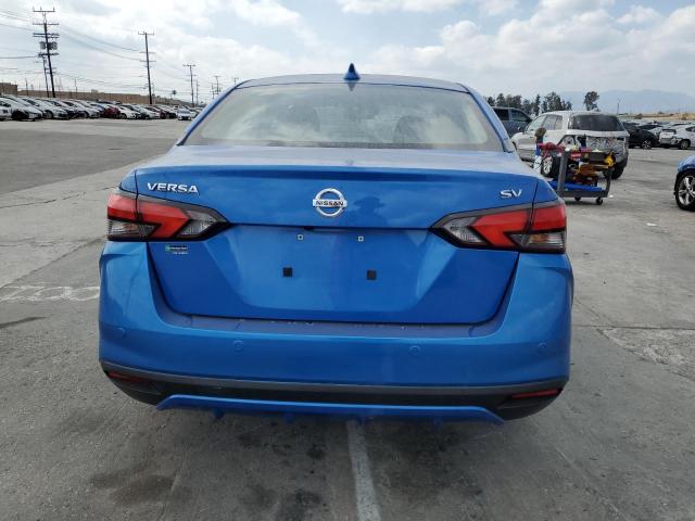 3N1CN8EV4ML856267 - 2021 NISSAN VERSA SV BLUE photo 6