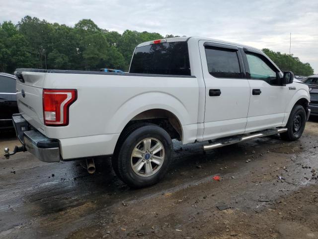 1FTEW1CF2GFD31874 - 2016 FORD F150 SUPERCREW WHITE photo 3