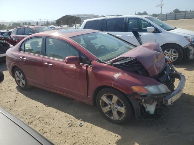 JHMFA16826S006601 - 2006 HONDA CIVIC BASE EX RED photo 4