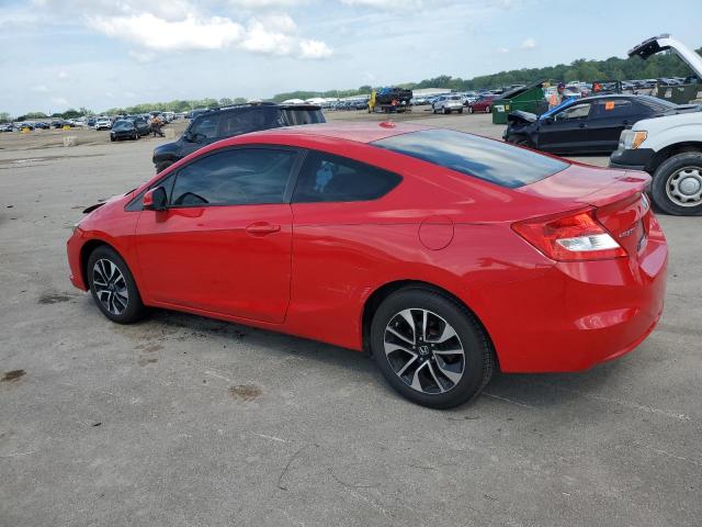 2HGFG3B0XDH530192 - 2013 HONDA CIVIC EXL RED photo 2