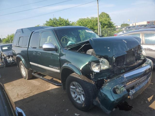 5TBBT44183S408413 - 2003 TOYOTA TUNDRA ACCESS CAB SR5 GREEN photo 4