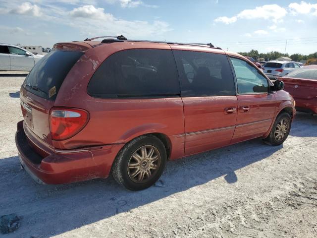 2C4GP64L35R508512 - 2005 CHRYSLER TOWN & COU LIMITED BURGUNDY photo 3