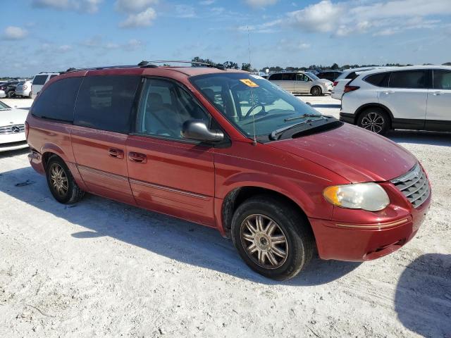 2C4GP64L35R508512 - 2005 CHRYSLER TOWN & COU LIMITED BURGUNDY photo 4