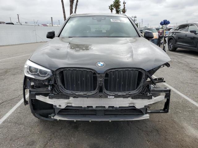 5UXTY3C02LLE55147 - 2020 BMW X3 SDRIVE30I BLACK photo 5