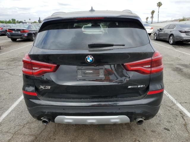 5UXTY3C02LLE55147 - 2020 BMW X3 SDRIVE30I BLACK photo 6