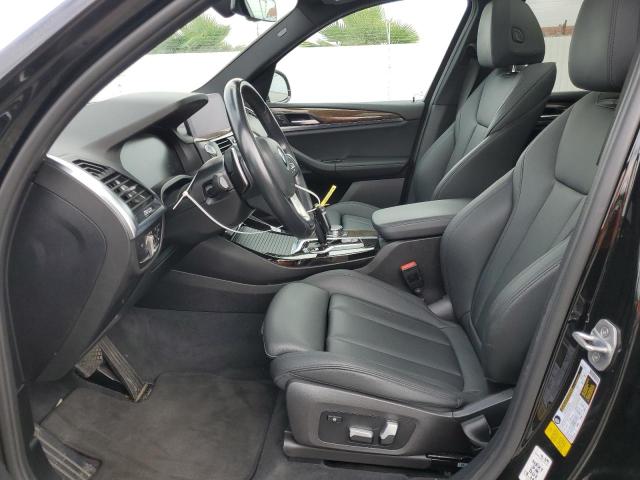 5UXTY3C02LLE55147 - 2020 BMW X3 SDRIVE30I BLACK photo 7