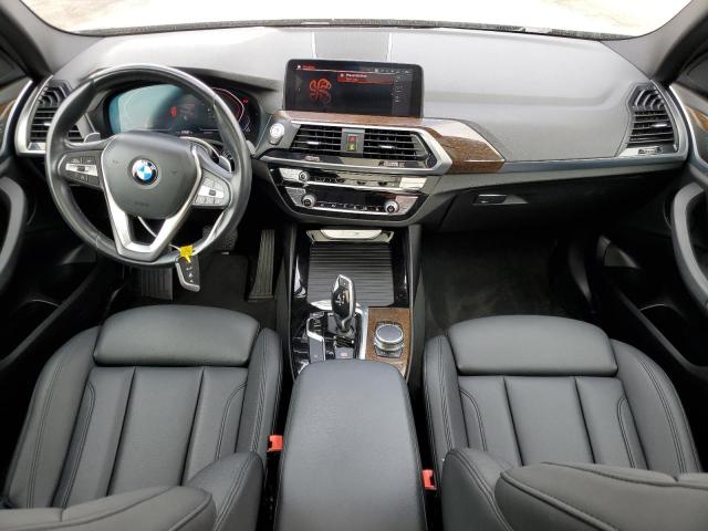 5UXTY3C02LLE55147 - 2020 BMW X3 SDRIVE30I BLACK photo 8