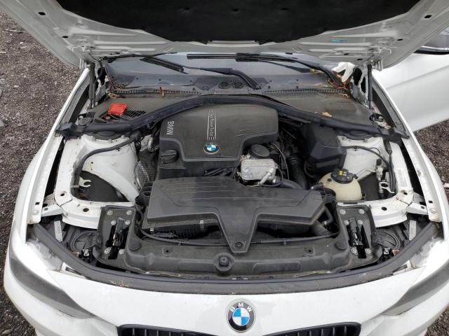 WBA3C1C50FK122353 - 2015 BMW 328 I SULEV WHITE photo 11