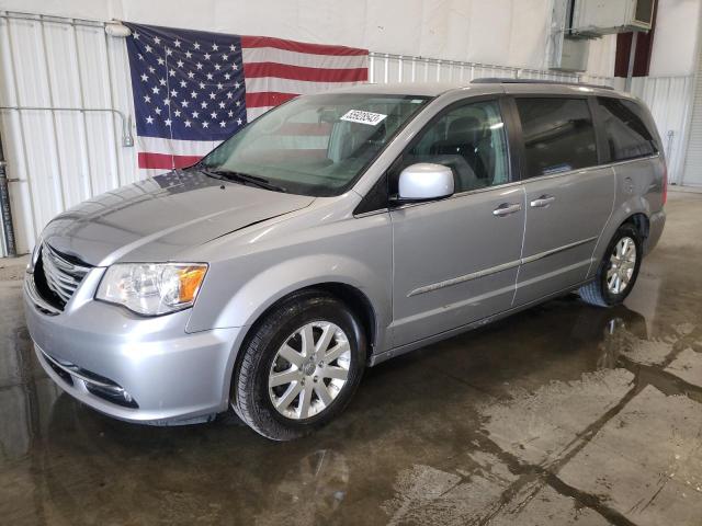 2C4RC1BGXER436222 - 2014 CHRYSLER TOWN & COU TOURING SILVER photo 1