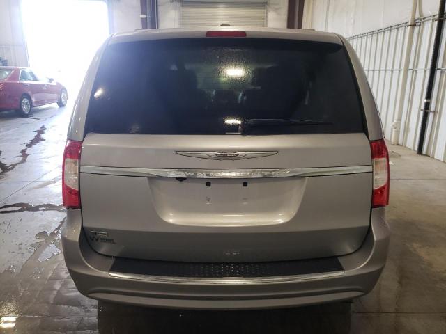 2C4RC1BGXER436222 - 2014 CHRYSLER TOWN & COU TOURING SILVER photo 6