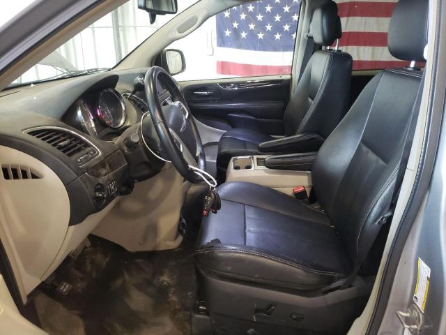 2C4RC1BGXER436222 - 2014 CHRYSLER TOWN & COU TOURING SILVER photo 7