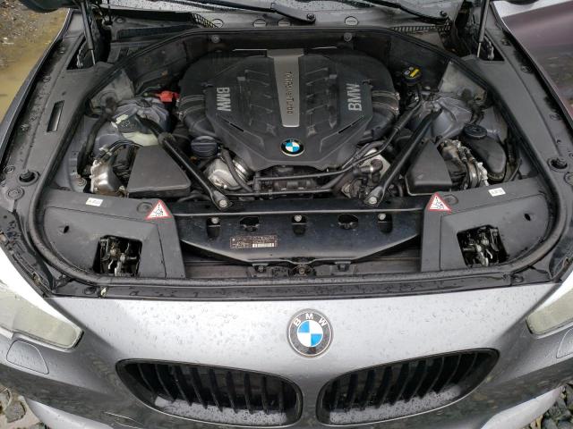 WBA5M0C50ED084982 - 2014 BMW 550 XIGT GRAY photo 11