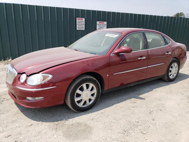 2G4WC582081353760 - 2008 BUICK LACROSSE CX BURGUNDY photo 1