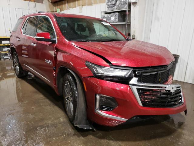 1GNEVNKW9PJ165143 - 2023 CHEVROLET TRAVERSE HIGH COUNTRY RED photo 4