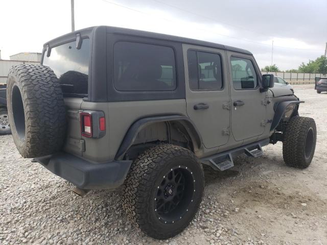 1C4HJXDNXJW196784 - 2018 JEEP WRANGLER U SPORT GRAY photo 3