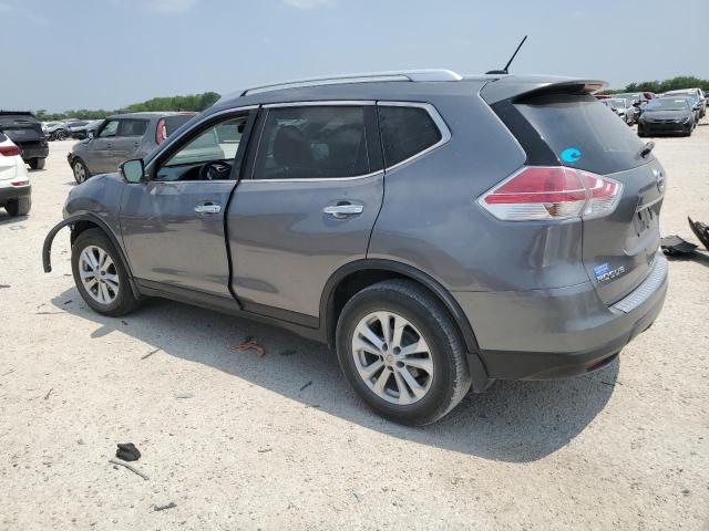 KNMAT2MTXFP585312 - 2015 NISSAN ROGUE S GRAY photo 2