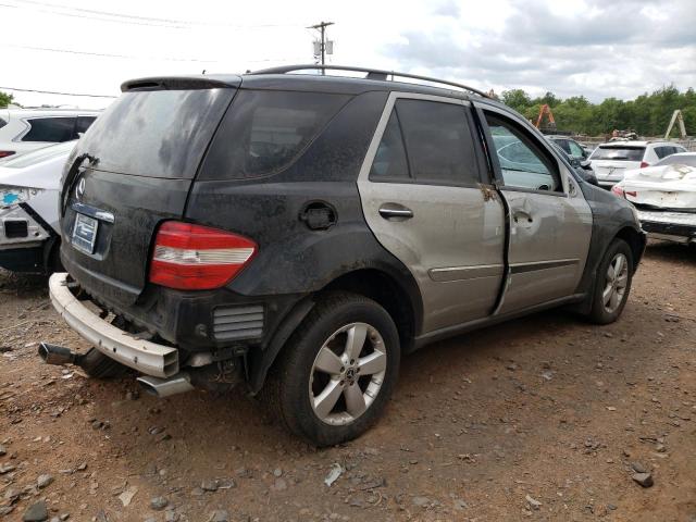 4JGBB75E56A075954 - 2006 MERCEDES-BENZ ML 500 BLACK photo 3