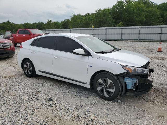 KMHC75LC5HU028579 - 2017 HYUNDAI IONIQ SEL WHITE photo 4