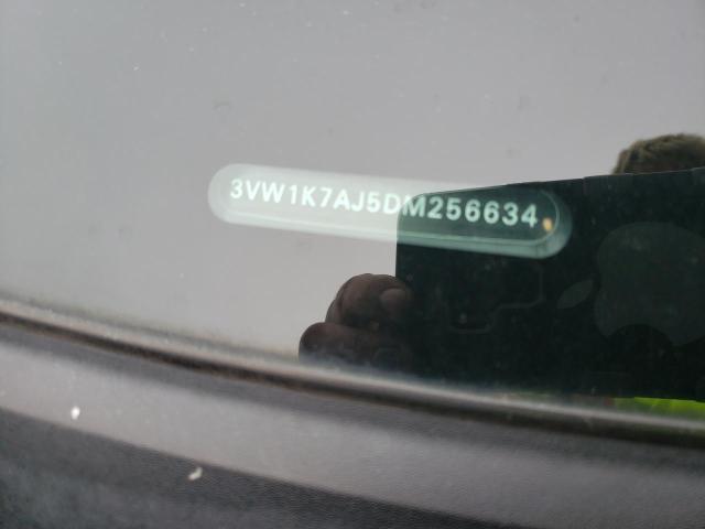 3VW1K7AJ5DM256634 - 2013 VOLKSWAGEN JETTA BASE 黑色 照片 12