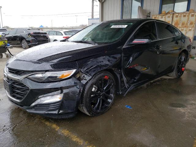 1G1ZD5ST8NF145624 - 2022 CHEVROLET MALIBU LT BLACK photo 1