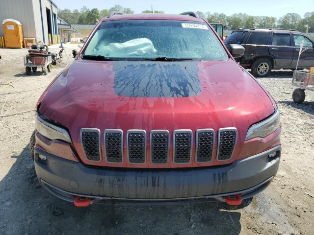 1C4PJMBN7KD133569 - 2019 JEEP CHEROKEE TRAILHAWK RED photo 5