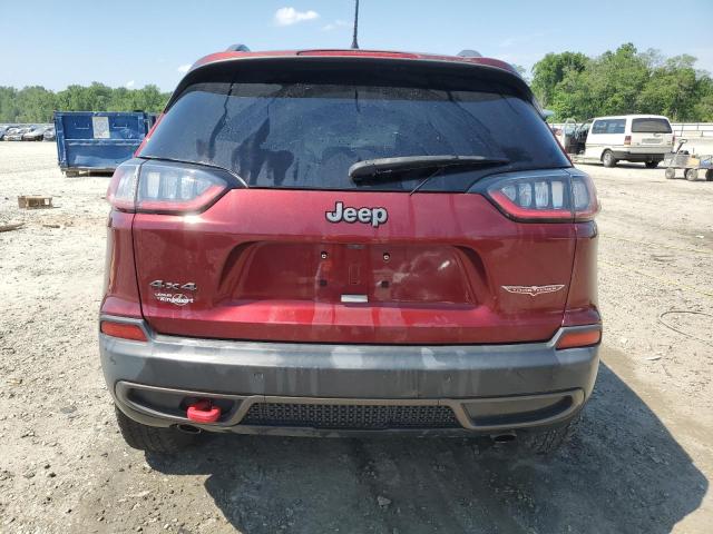 1C4PJMBN7KD133569 - 2019 JEEP CHEROKEE TRAILHAWK RED photo 6