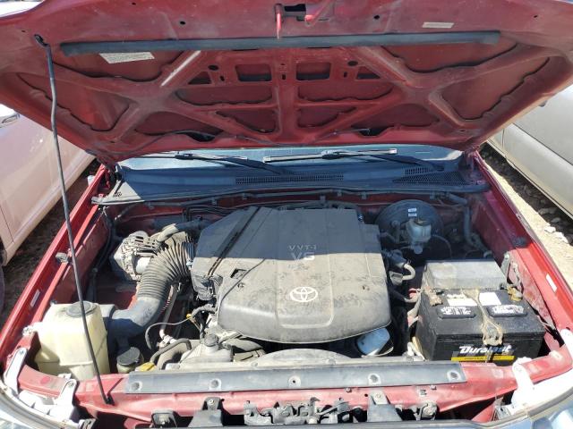 3TMJU62N79M078757 - 2009 TOYOTA TACOMA DOUBLE CAB PRERUNNER RED photo 11