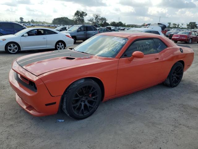 2B3LJ74W19H579642 - 2009 DODGE CHALLENGER SRT-8 ORANGE photo 1