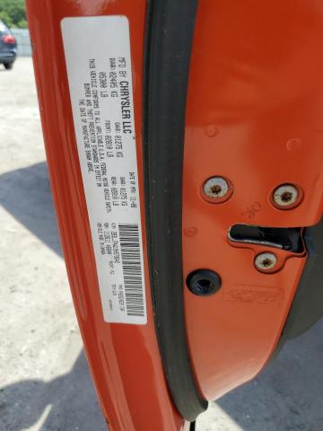 2B3LJ74W19H579642 - 2009 DODGE CHALLENGER SRT-8 橙色 照片 12