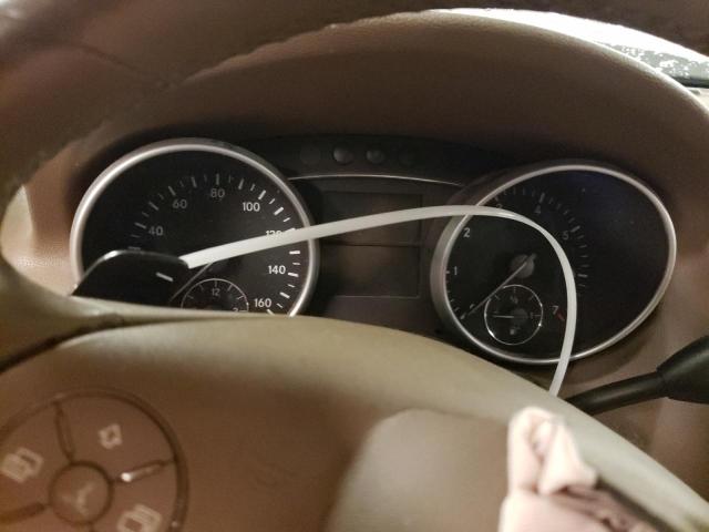 4JGBB8GB6BA723160 - 2011 MERCEDES-BENZ ML 350 4MATIC WHITE photo 9