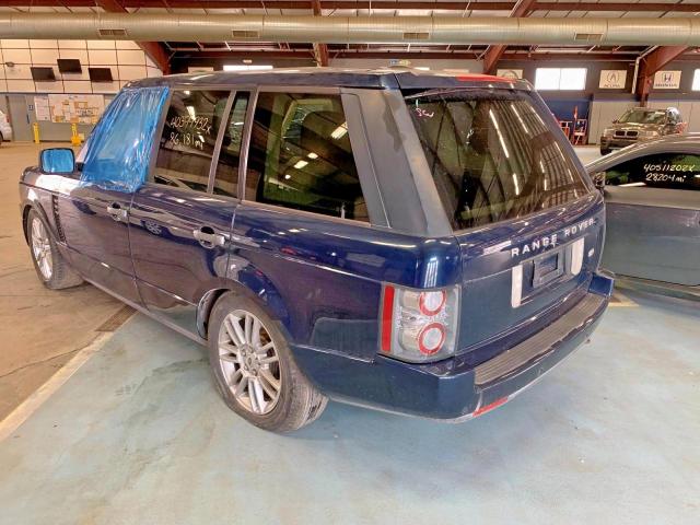 SALME1D48BA349564 - 2011 LAND ROVER RANGE ROVE HSE BLUE photo 2