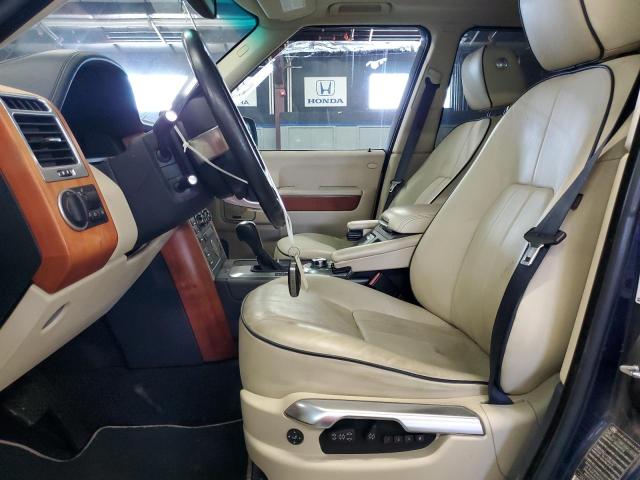 SALME1D48BA349564 - 2011 LAND ROVER RANGE ROVE HSE BLUE photo 7