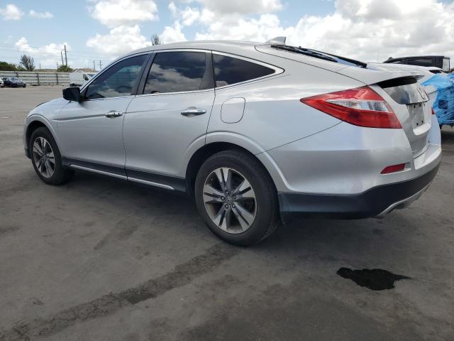 5J6TF2H57EL001119 - 2014 HONDA CROSSTOUR EXL ვერცხლისფერი ფოტო 2