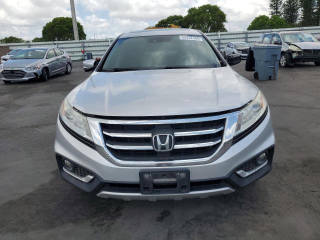 5J6TF2H57EL001119 - 2014 HONDA CROSSTOUR EXL ვერცხლისფერი ფოტო 5