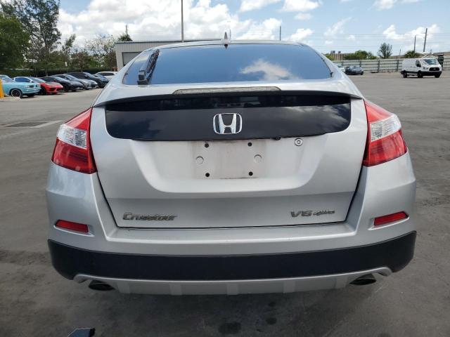 5J6TF2H57EL001119 - 2014 HONDA CROSSTOUR EXL ვერცხლისფერი ფოტო 6