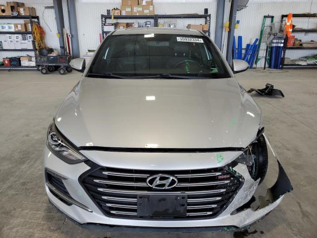 KMHD04LB2JU504383 - 2018 HYUNDAI ELANTRA SPORT SILVER photo 5