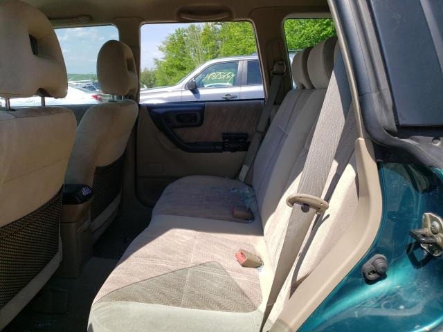 JF1SF65551H764787 - 2001 SUBARU FORESTER S Yaşıl foto 10