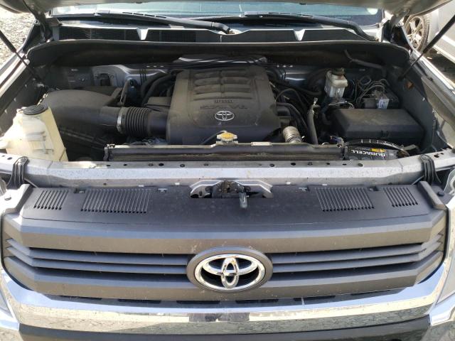 5TFTY5F11EX008237 - 2014 TOYOTA TUNDRA DOUBLE CAB SR/SR5 SILVER photo 11