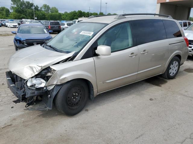 5N1BV28U05N100425 - 2005 NISSAN QUEST S GOLD photo 1