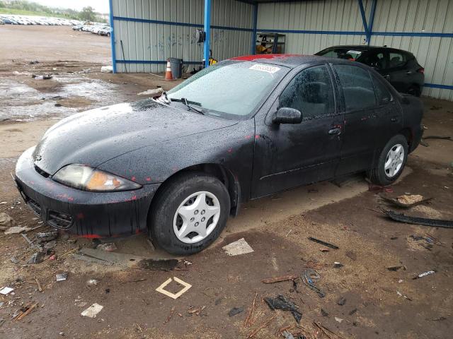 1G1JC524617255066 - 2001 CHEVROLET CAVALIER BASE BLACK photo 1