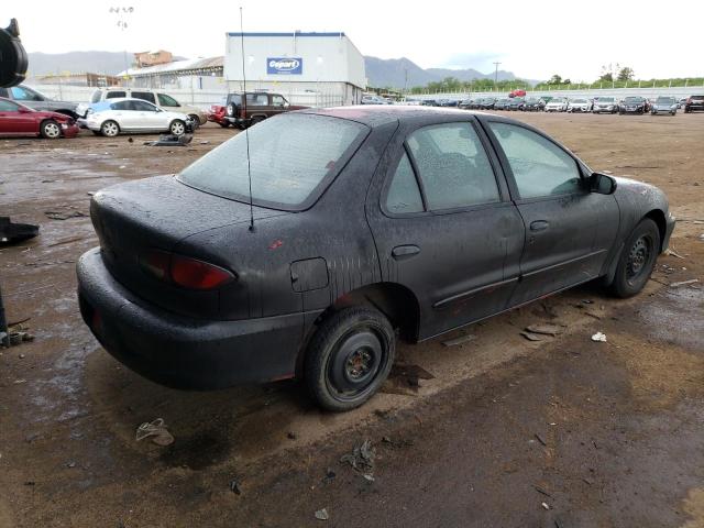 1G1JC524617255066 - 2001 CHEVROLET CAVALIER BASE BLACK photo 3