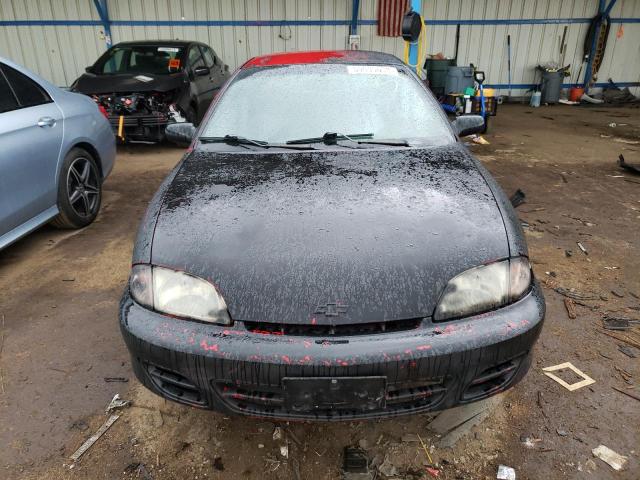 1G1JC524617255066 - 2001 CHEVROLET CAVALIER BASE BLACK photo 5