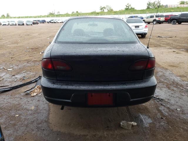 1G1JC524617255066 - 2001 CHEVROLET CAVALIER BASE BLACK photo 6